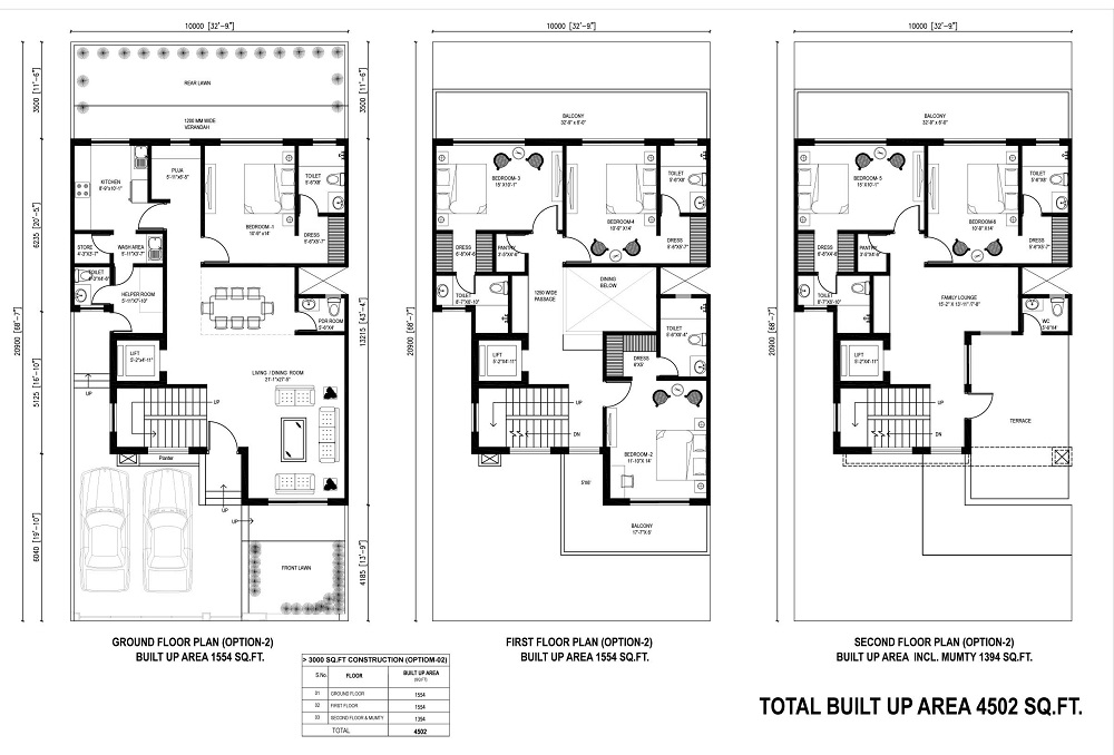 Fleur Villa, Central Park 3 Floor Plan 1