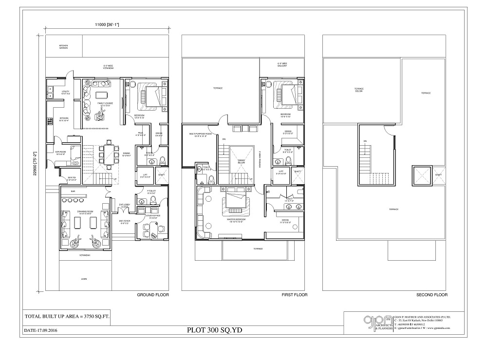 Fleur Villa, Central Park 3 Floor Plan 1